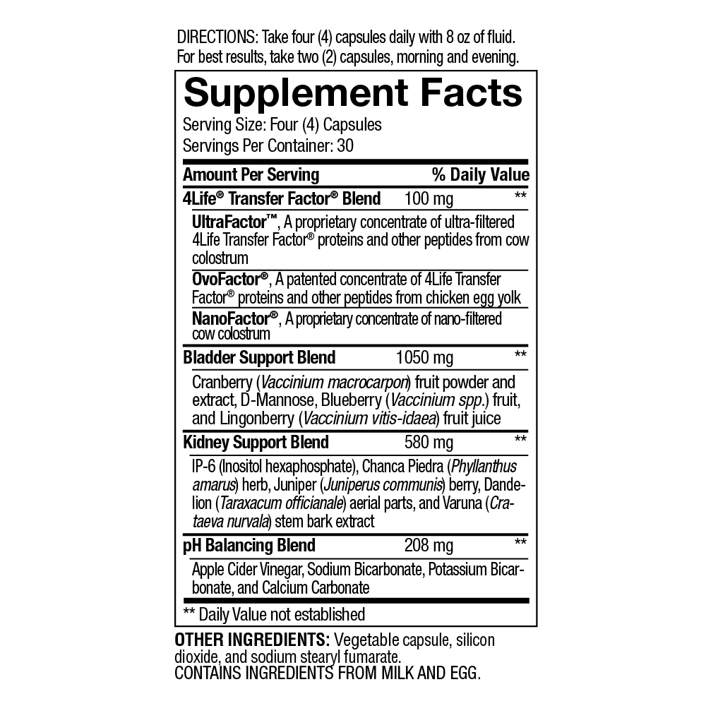 4Life Transfer Factor KBU - Imagen 2