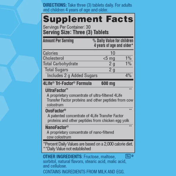 Transfer Factor Chewable - Imagen 2